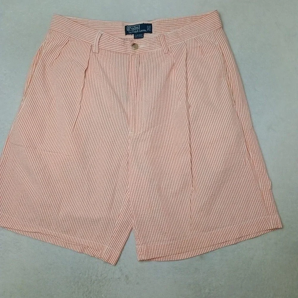 Polo Ralph Lauren Shorts Men 33 Orange 9